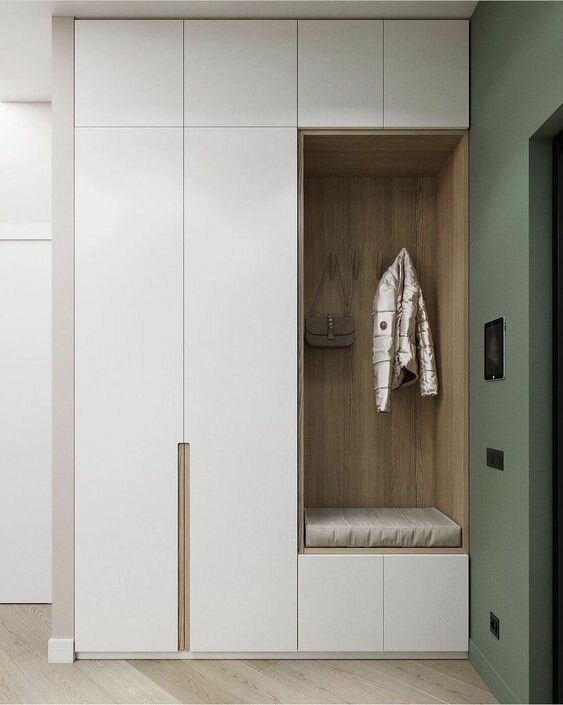 Шкаф в прихожую Н-1236 заказать по индивидуальным размерам и дизайну в ...