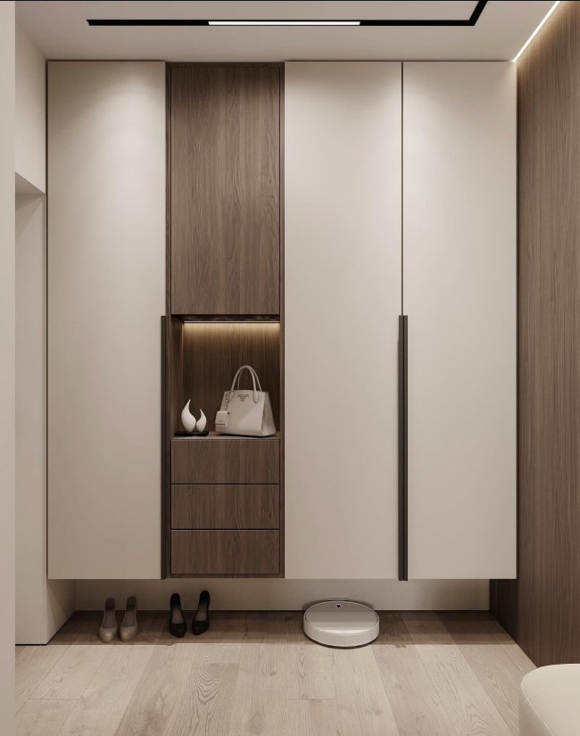 Шкаф Н-1349. Встроенный, парящий